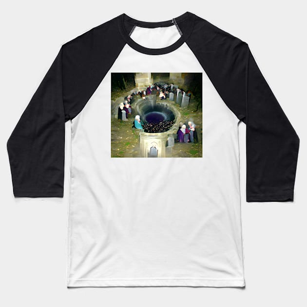 Well of Souls Baseball T-Shirt by Mihadom